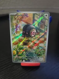 Pokemon TCG Lechonk Card 209/197 Obsidian Flames NM/Mint Condition - Image 1