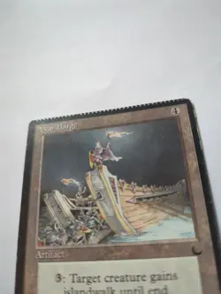 War Barge the Dark MP Uncommon Magic the Gathering Card Crimped Cut Mis Cut - Image 3
