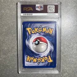1999 Pokemon Base Set Vulpix Shadowless Card #68 PSA 9 Mint - Image 2