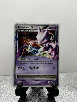 Mewtwo LV.X DP28 Diamond and Pearl Promos HP-DMG Pokemon Card - Image 1