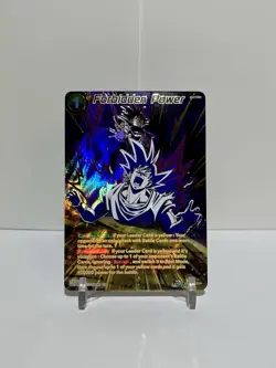 Forbidden Power BT15-119 SPR NM Dragonball Super Card Game (Goku, Turles) - Image 1