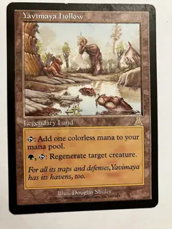 Yavimaya Hollow Magic The Gathering MTG Urza's Destiny - Image 1