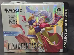 Magic the Gathering Final Fantasy Collector Booster Omega Pack Sealed - Image 1