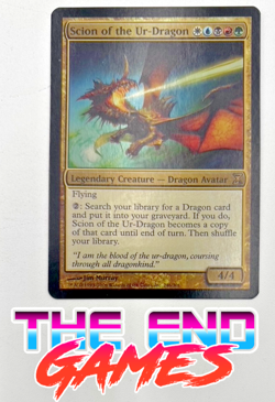 MTG Scion of the Ur-Dragon FOIL Time Spiral Moderate Play HOT SALE! - Image 1