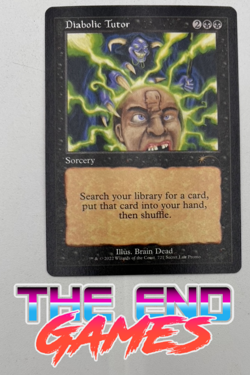 MTG Magic the Gathering Diabolic Tutor (721/1059) Secret Lair Drop Series NM - Image 1
