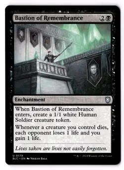 Bastion of Remembrance 179 Commander: Bloomburrow NM - Image 1