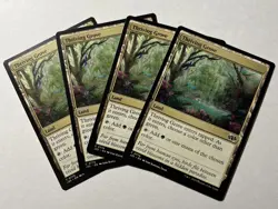 MTG - 4x Thriving Grove Playset Foundations Jumpstart NM - Image 1