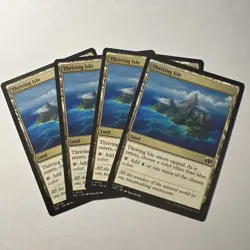 MTG - 4x Thriving Isle Playset Foundations Jumpstart NM - Image 1