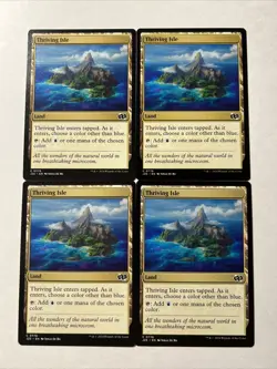 MTG - 4x Thriving Isle Playset Foundations Jumpstart NM - Image 2