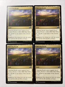 MTG - 4x Thriving Heath Playset Foundations Jumpstart 2025 NM - Image 2