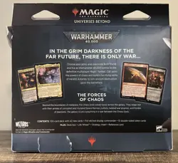 MTG:Universes Beyond Warhammer 40K The Ruinous Powers Commander Deck Sealed 195166173764 - Image 2