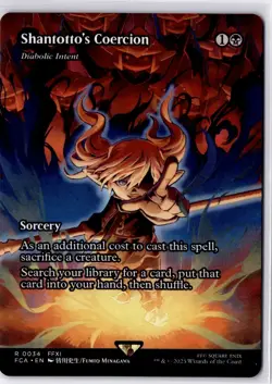 Shantotto's Coercion -Diabolic Intent Final Fantasy: Through the Ages Regular NM - Image 1