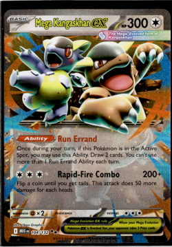 Mega Kangaskhan ex - 104/132 - Double Rare - Pokemon Mega Evolution - Image 1