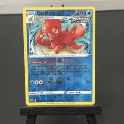 Pokemon TCG Octillery Sword & Shield - Battle Styles 037/163 Reverse Holo - Image 1
