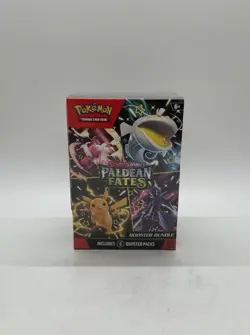 Pokemon TCG Scarlet & Violet Paldean Fates Factory Sealed Booster Bundle - Image 1
