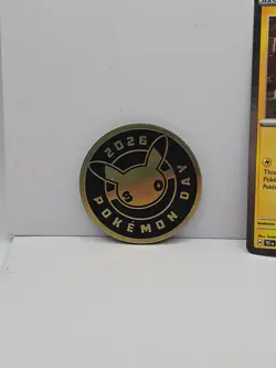 Pikachu 051 /162 Stamped 2026 Pokemon Day 30 Promo TCG With Coin - Image 3