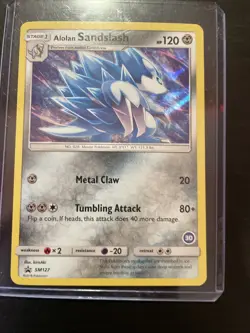 Alolan Sandslash - SM127 - 30 stamp - Pokemon TCG - HOLO - BLACK STAR PROMO LP - Image 1