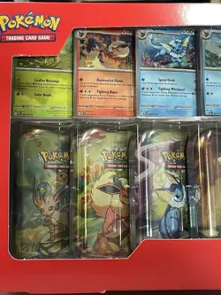 Pokemon TCG Prismatic Evolution 8-Pack Mini Tins BRAND NEW SEALED Costco Promo - Image 2
