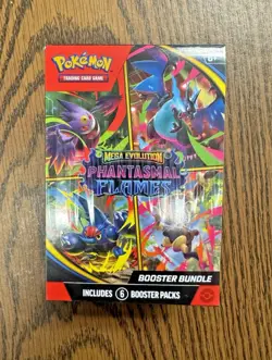 Pokemon TCG - Mega Evolution - Phantasmal Flames - Booster Bundle - Image 1
