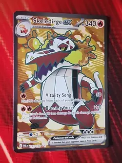 Pokemon TCG Skeledirge ex Scarlet & Violet - Paldea Evolved 233/193 Full Art - Image 4
