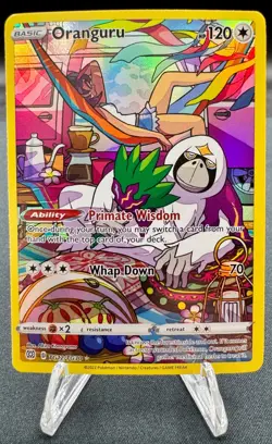 Oranguru TG12/TG30 - Pokemon TCG - Brilliant Stars Trainer Gallery - Full Art - Image 1