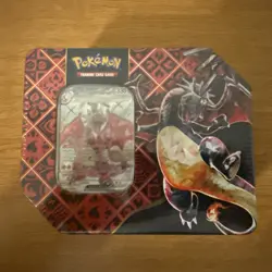 Pokemon SV Paldean Fates Tin Shiny Charizard ex, Factory Sealed, Rare. - Image 1