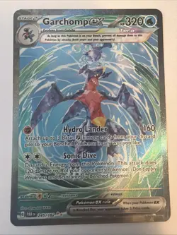 Pokemon TCG Garchomp ex 245/182 SV04: Paradox Rift Holo (English) - NM - Image 1
