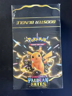 Pokemon TCG Scarlet & Violet Paldean Fates Booster Bundle Display Factory Sealed - Image 1