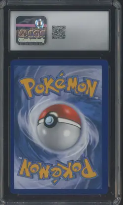 2021 Pokemon Black Star Promos SWSH121 Marnie Off Center Error CGC 9 MINT - Image 2