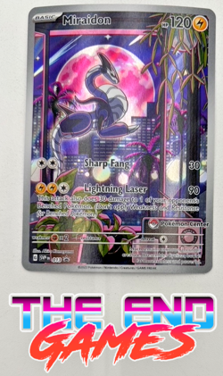 Pokemon TCG Miraidon 013 Pokemon Center Stamped Scarlet & Violet Promo NM - Image 1
