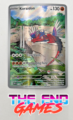 Pokemon TCG Koraidon 013 Pokemon Center Stamped Scarlet & Violet Promo NM - Image 1