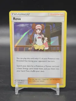 Pokemon TCG Rosa 204/236 SM Cosmic Eclipse Holo NM - Image 1