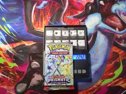 VERY HEAVY! GOD PACKUUU 22.42g Prismatic Evolutions Pokemon TCG Booster (SEALED) - Image 1