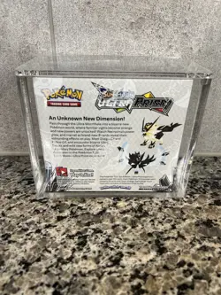 Pokemon Sun & Moon Ultra Prism Booster Box W/ Acrylic Case Sealed - Image 2