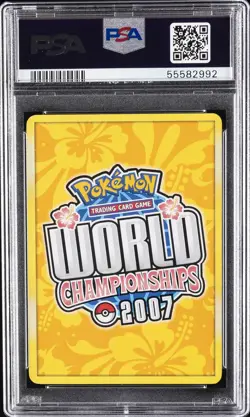 2007 POKEMON WORLD CHAMPIONSHIPS PROMO LEGEND ASCENT JOLTEON-GOLD STAR PSA 10 - Image 2