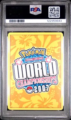2007 POKEMON WORLD CHAMPIONSHIPS PROMO LEGEND ASCENT JOLTEON-GOLD STAR PSA 5 - Image 2