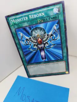 Monster Reborn - BP02-EN128 - Rare - 1st Edition LP BP02 - SEE DESCR! - Image 2