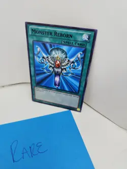 Monster Reborn - BP02-EN128 - Rare - 1st Edition LP BP02 - SEE DESCR! - Image 4
