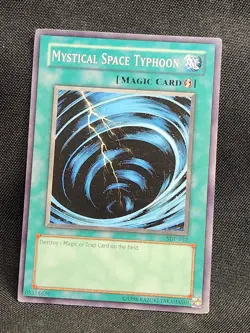 2x Yugioh - Mystic Space Typhoon - SDP-032 & SD4-EN016 - Image 4