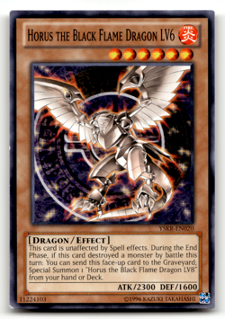 Horus the Black Flame Dragon LV6 YSKR-EN020 Unlimited Common Starter Deck: Kaiba - Image 1
