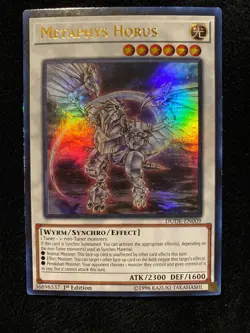Metaphys Horus NM DUDE 1st Duel Devastator Yugioh - Image 1