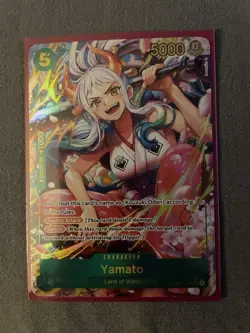 YAMATO - One Piece TCG OP01-121 - AA Alt Art Secret Rare SEC - PRB01 The Best - Image 1