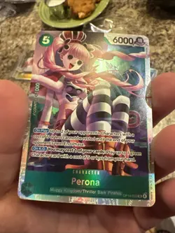One Piece CCG Perona OP14-033 OP14: Special Holo Rare Counter+1000 English - Image 3