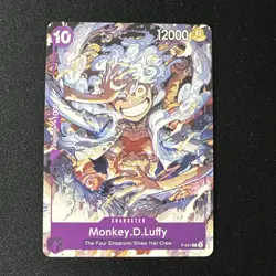 1x Monkey.D.Luffy P-041 - Starter Deck 18: PURPLE Monkey.D.Luffy Promo Near-Mint - Image 2