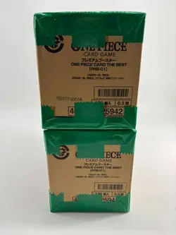 Lot of (2) One Piece Japanese PRB-01 The Best Box Case Sealed - Image 5