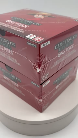 Lot of (2) One Piece English OP-13 Carrying On His Will Booster Boxes Sealed - Image 2
