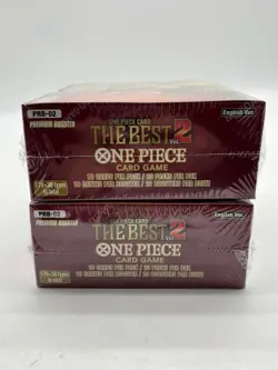 Lot of (2) One Piece English PRB-02 The Best Vol. 2 Booster Boxes Sealed - Image 4