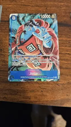 Jinbe (Alt Art) OP14-049 SR ENG The Azure's Sea's Seven One Piece TCG - Image 1