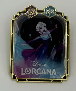 Disney Lorcana Reign of Jafar League Pins, Deck Box, Lore Counter - Elsa, Hook - Image 2