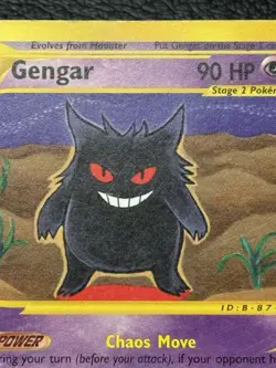 Gengar 48/165 Non Holo Rare - Vintage E-Reader Pokemon TCG: Expedition - MP/HP - Image 3